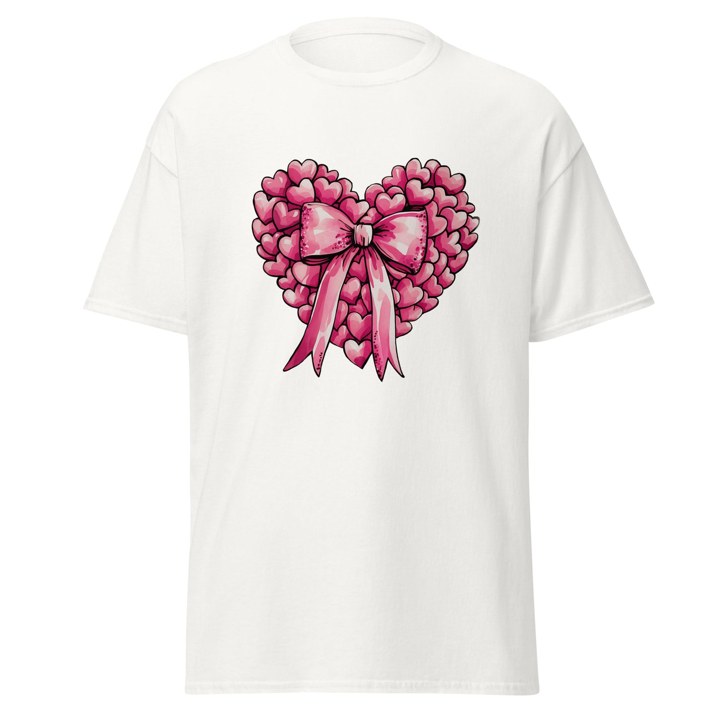 Pink Heart - Valentine’s Day T-Shirt – Stylish & Comfortable Love-Inspired - Occasion Nation Studio