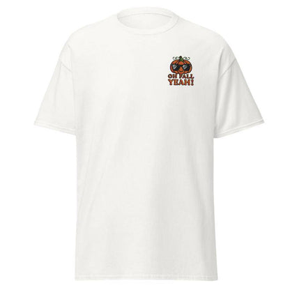 Unisex Fall Embroidered T-Shirt –"Oh Fall, Yeah!" - Occasion Nation Studio