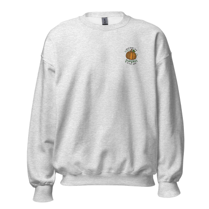 Thanksgiving Sweatshirt - Let's Give 'em Pumpkin to Talk About