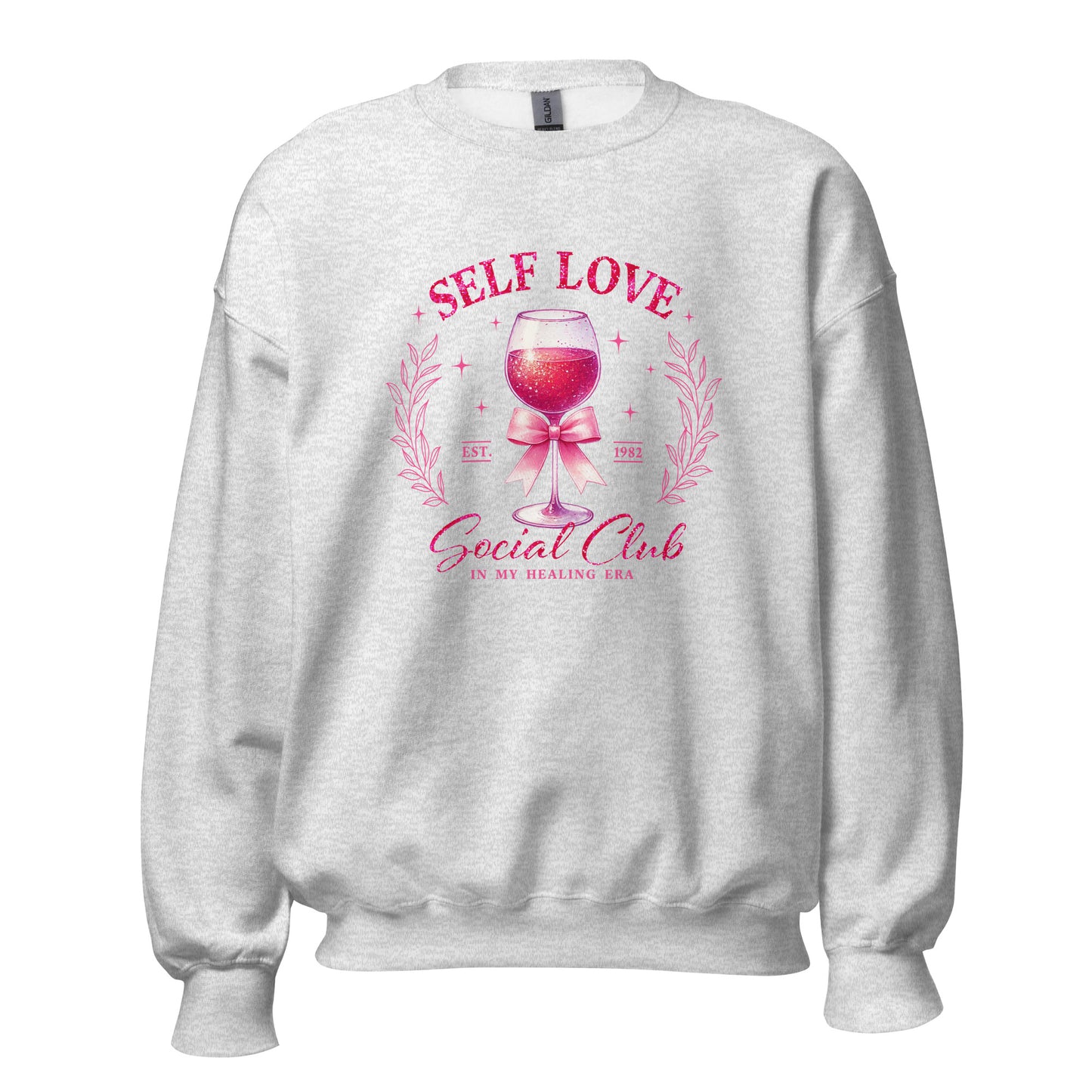 Self Love - Valentine’s Day Sweatshirt – Festive and Cozy - Occasion Nation Studio