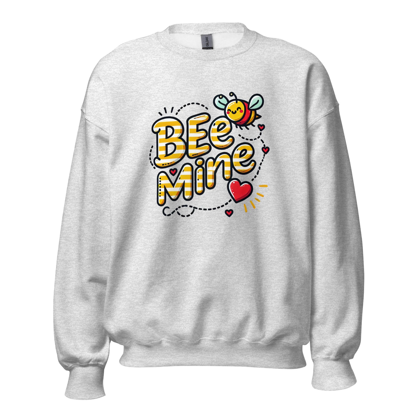 Bee Mine - Valentine’s Day Sweatshirt – Festive and Cozy - Occasion Nation Studio