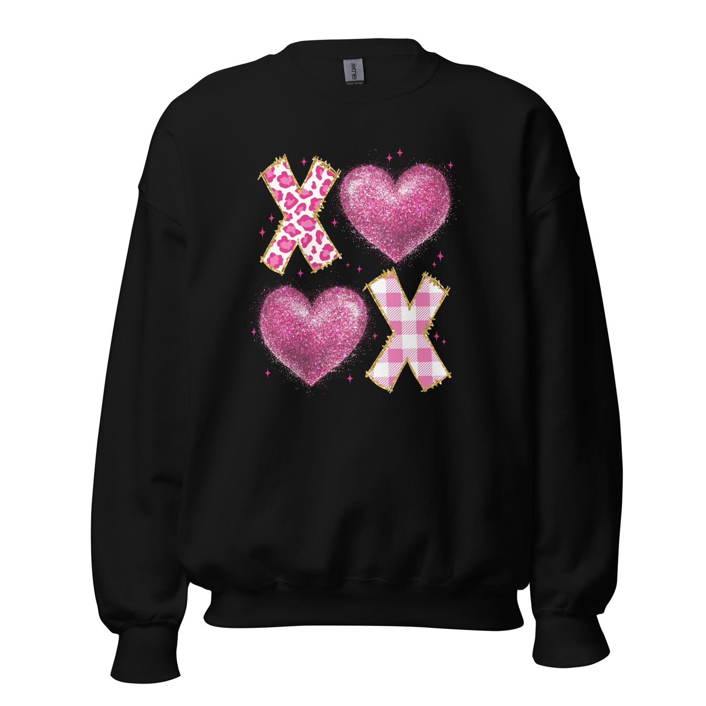 XOXO Pink - Valentine’s Day Sweatshirt – Cozy and Romantic - Occasion Nation Studio