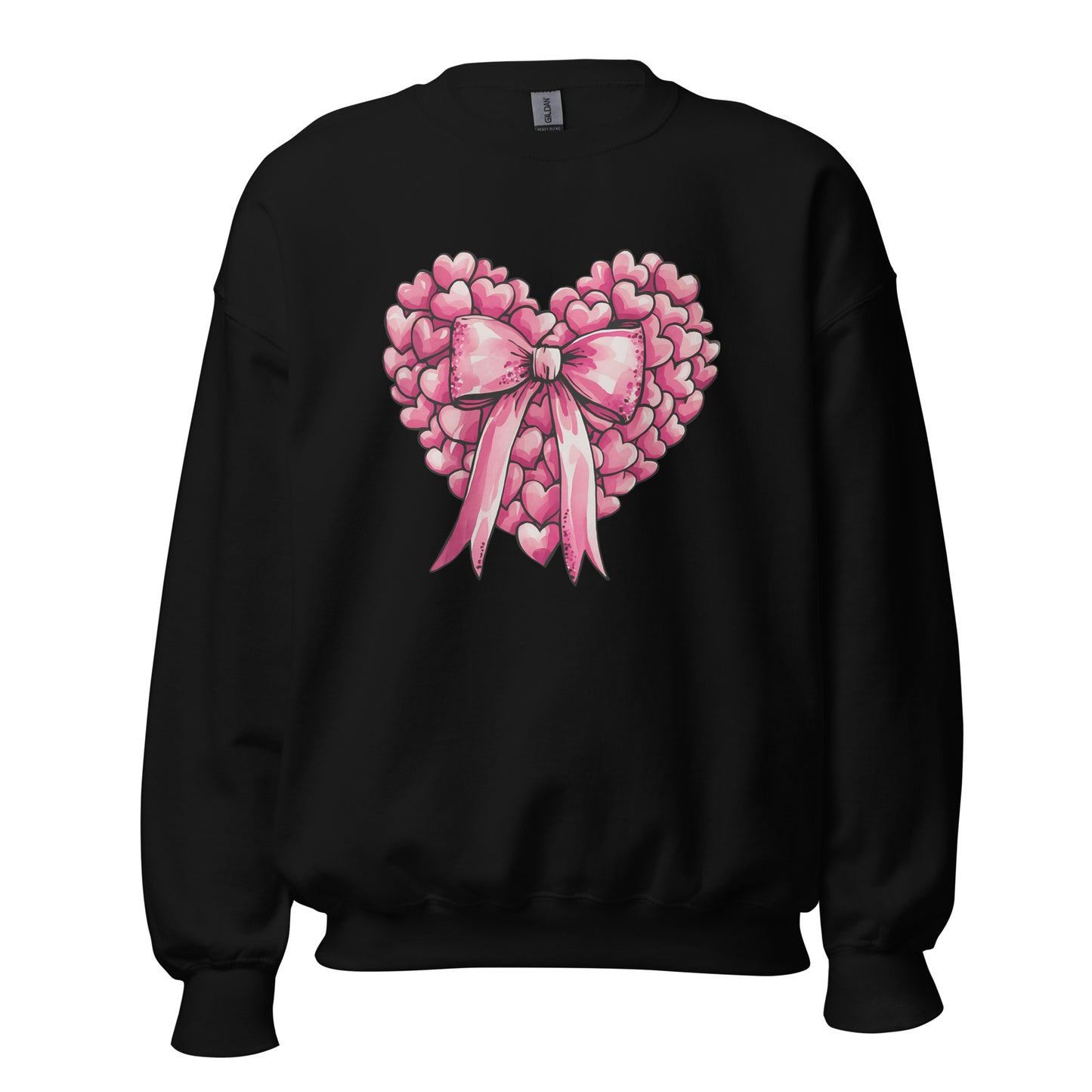 Pink Heart - Valentine’s Day Sweatshirt – Cozy & Stylish Love-Inspired - Occasion Nation Studio