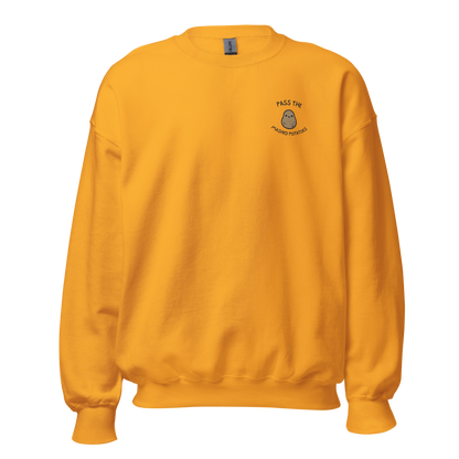 gold - Thanksgiving Sweatshirt - Pass The Mashed Potatoes