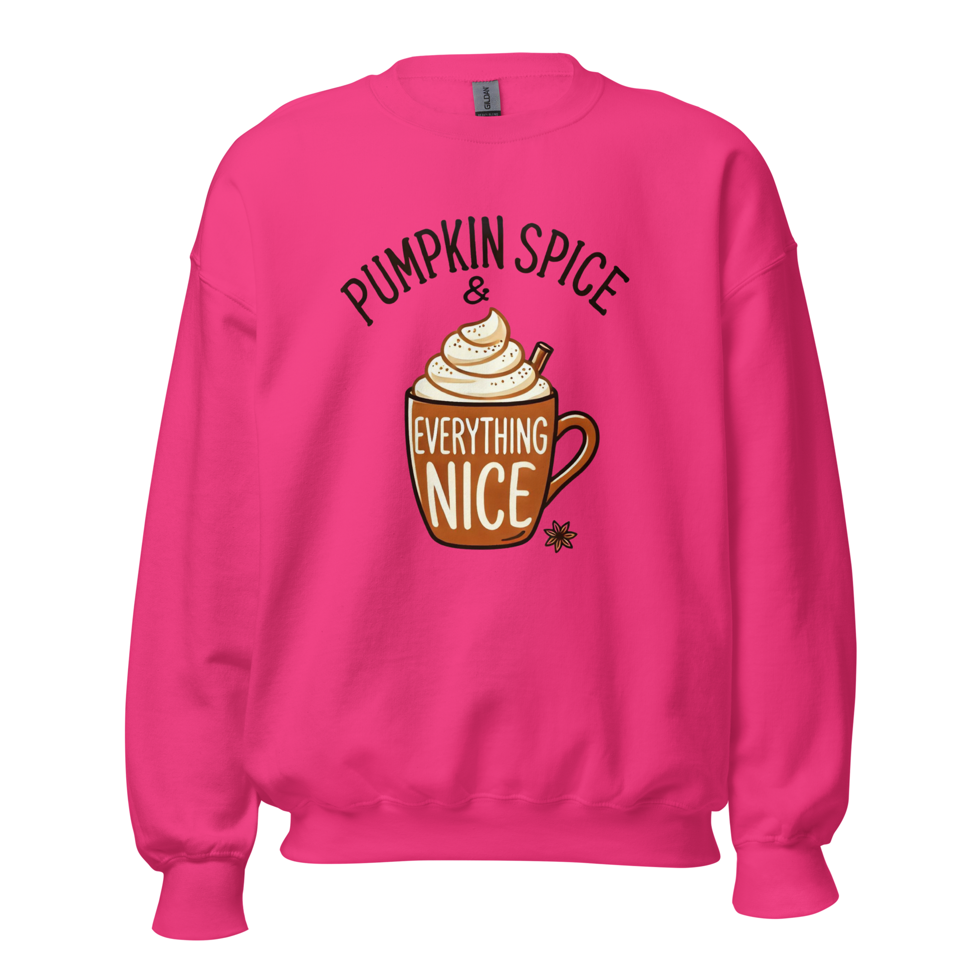 Thanksgiving Sweatshirt - Pumpkin Spice & Everything Nice