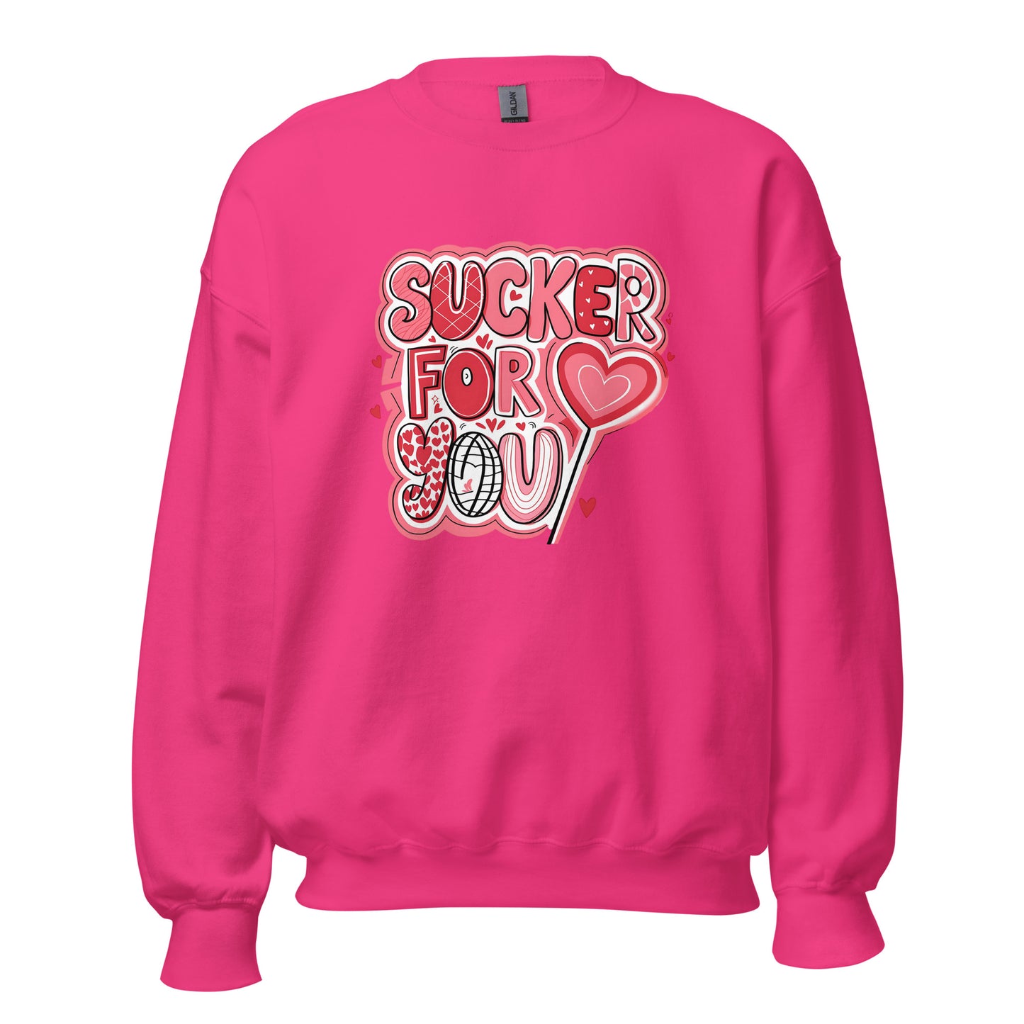 Sucker for You - Valentine’s Day Sweatshirt – Festive and Cozy - Occasion Nation Studio