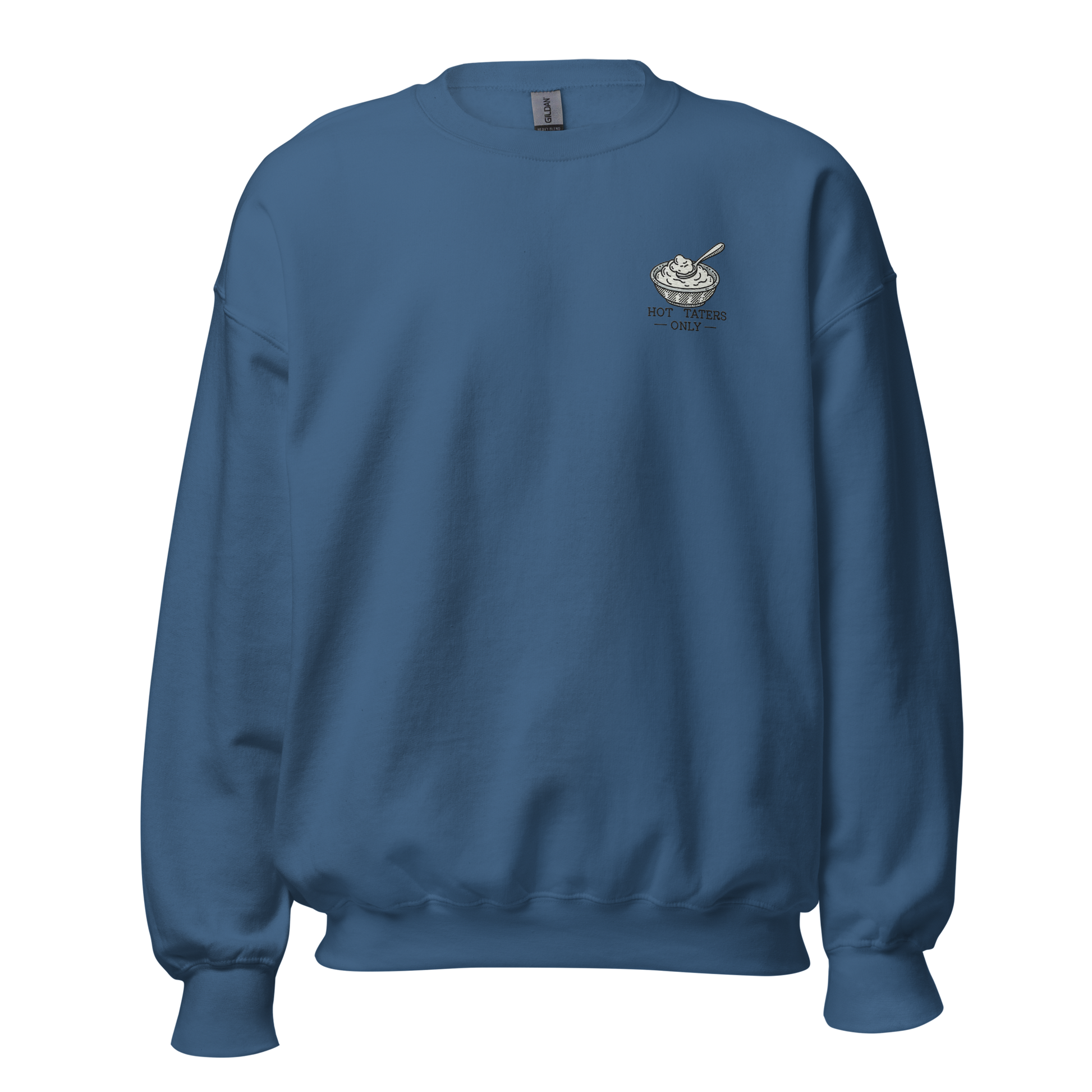 indigo blue - Thanksgiving Sweatshirt - Hot Taters Only