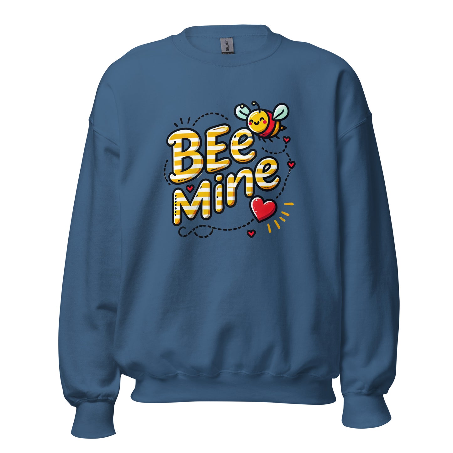 Bee Mine - Valentine’s Day Sweatshirt – Festive and Cozy - Occasion Nation Studio