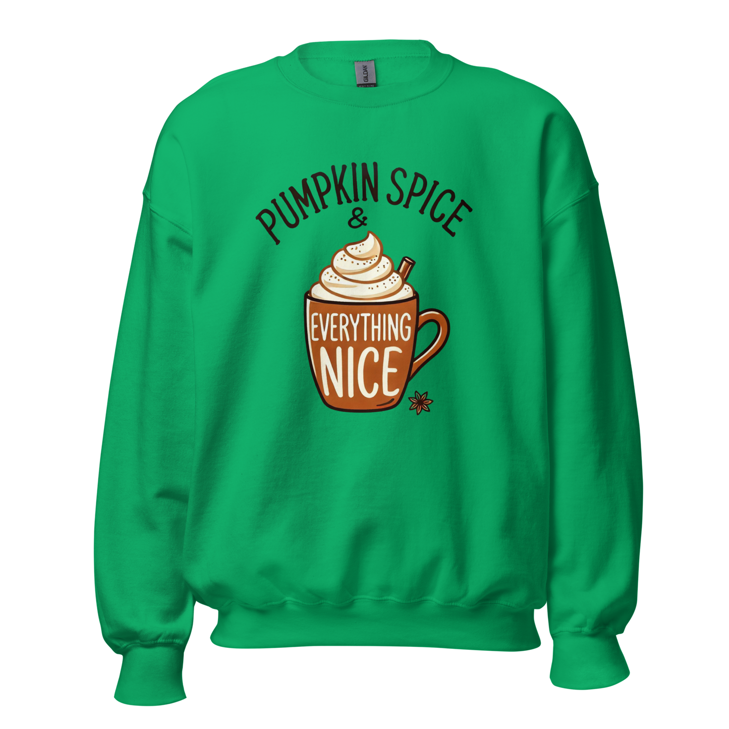 Thanksgiving Sweatshirt - Pumpkin Spice & Everything Nice