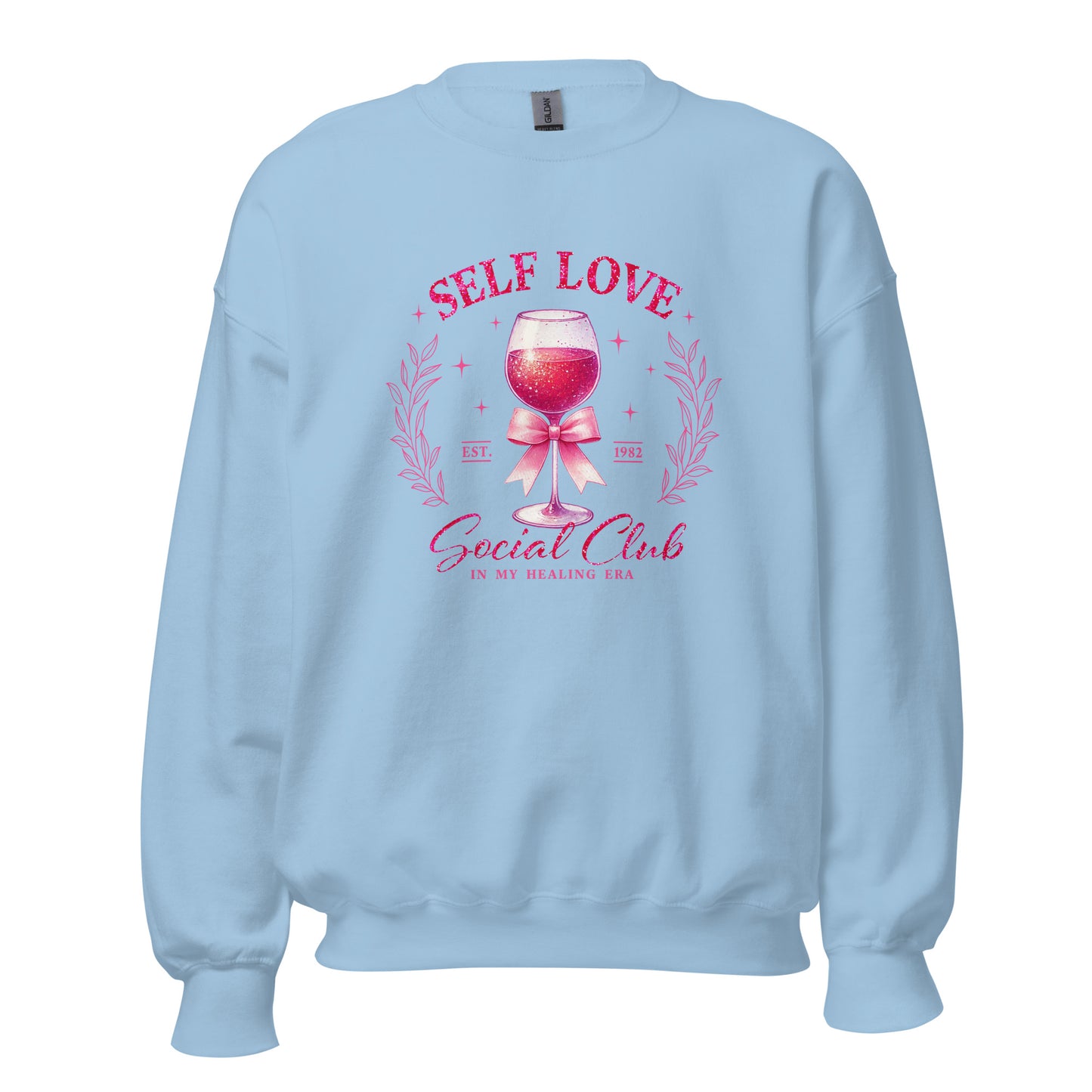 Self Love - Valentine’s Day Sweatshirt – Festive and Cozy - Occasion Nation Studio