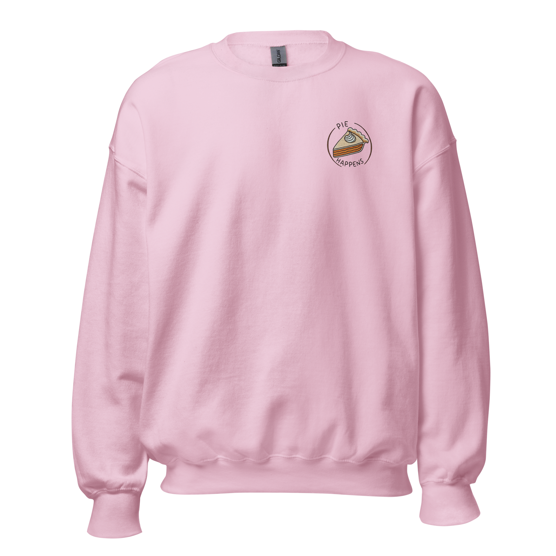 Light Pink - Thanksgiving Sweatshirt - Pie Happens