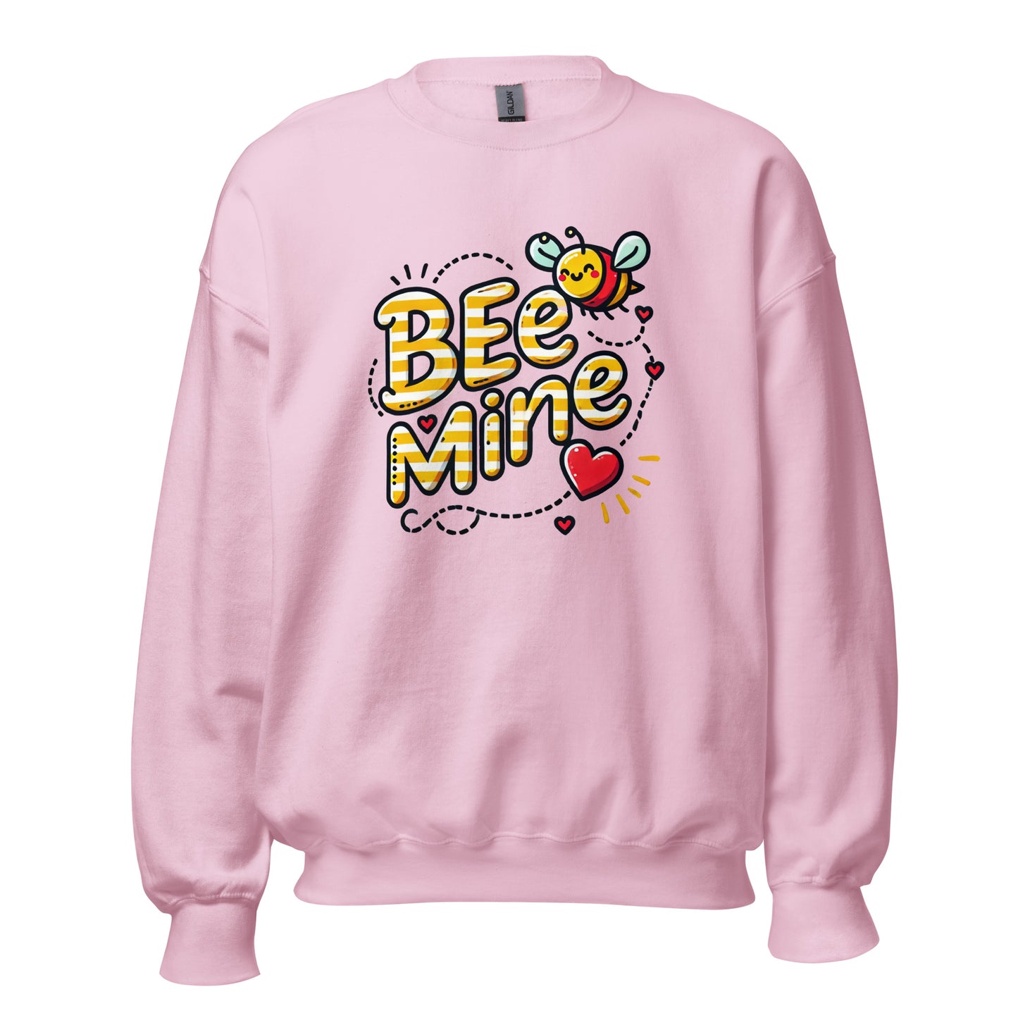 Bee Mine - Valentine’s Day Sweatshirt – Festive and Cozy - Occasion Nation Studio