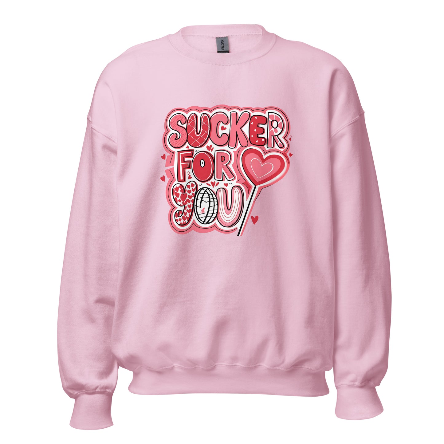 Sucker for You - Valentine’s Day Sweatshirt – Festive and Cozy - Occasion Nation Studio