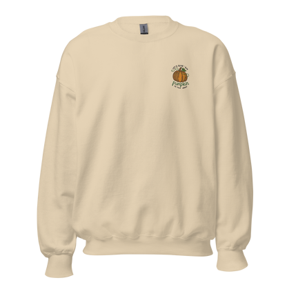 Thanksgiving Sweatshirt - Let's Give 'em Pumpkin to Talk About