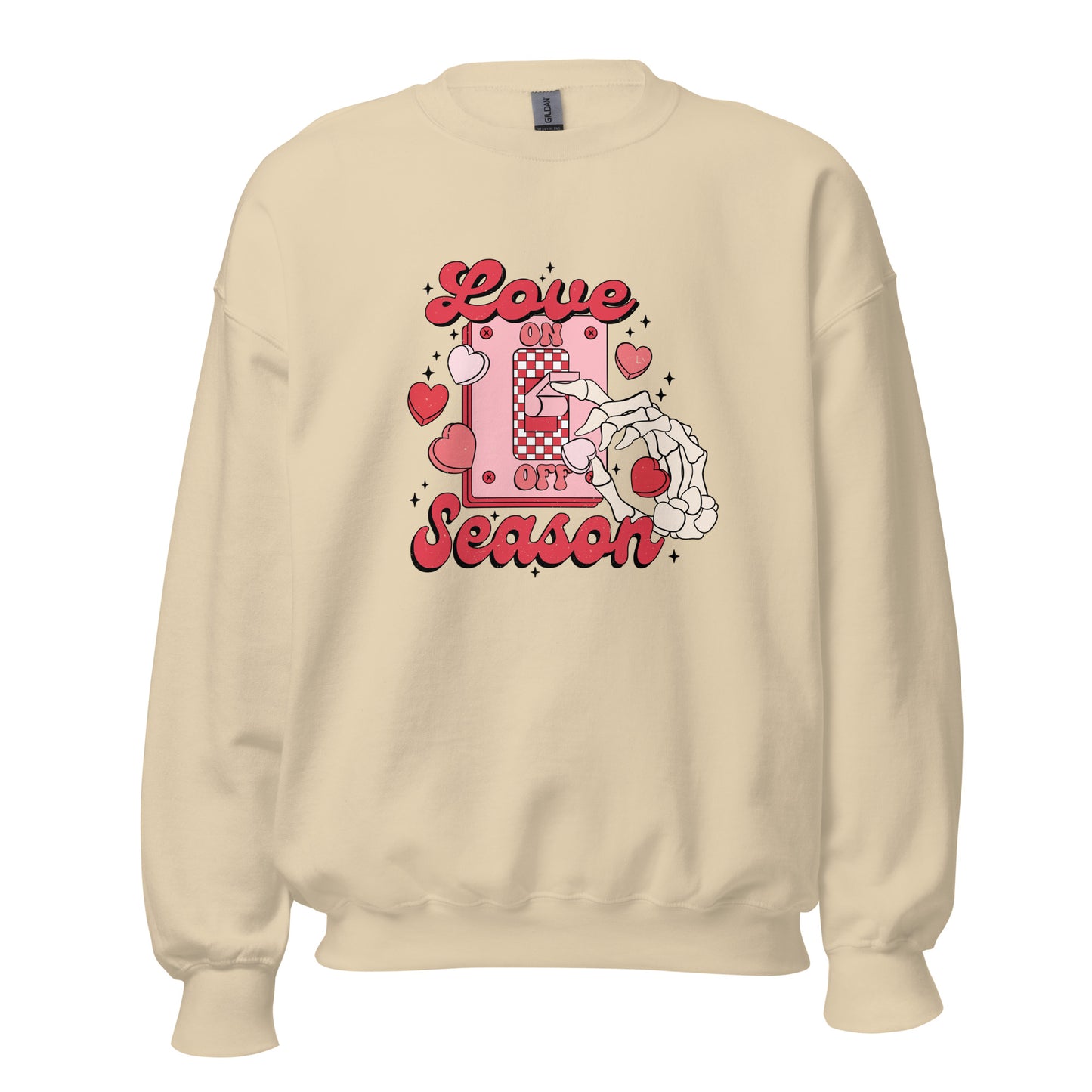 Love Season - Valentine’s Day Sweatshirt - Cozy and Romantic - Occasion Nation Studio