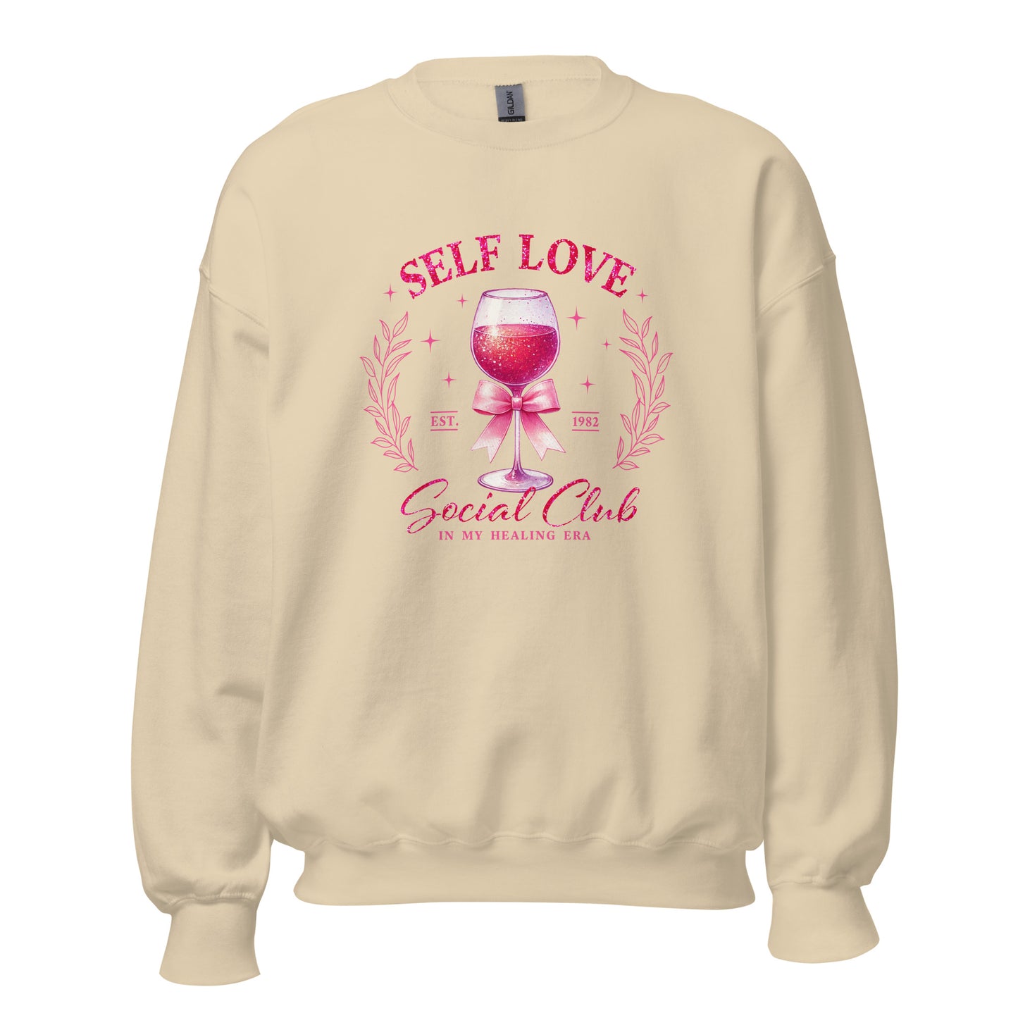 Self Love - Valentine’s Day Sweatshirt – Festive and Cozy - Occasion Nation Studio