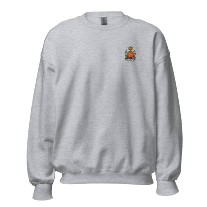 Unisex Fall Embroidered Sweatshirt – "Pick of the Patch" – Cozy Fall Sweatshirt for Pumpkin Lovers - Occasion Nation Studio