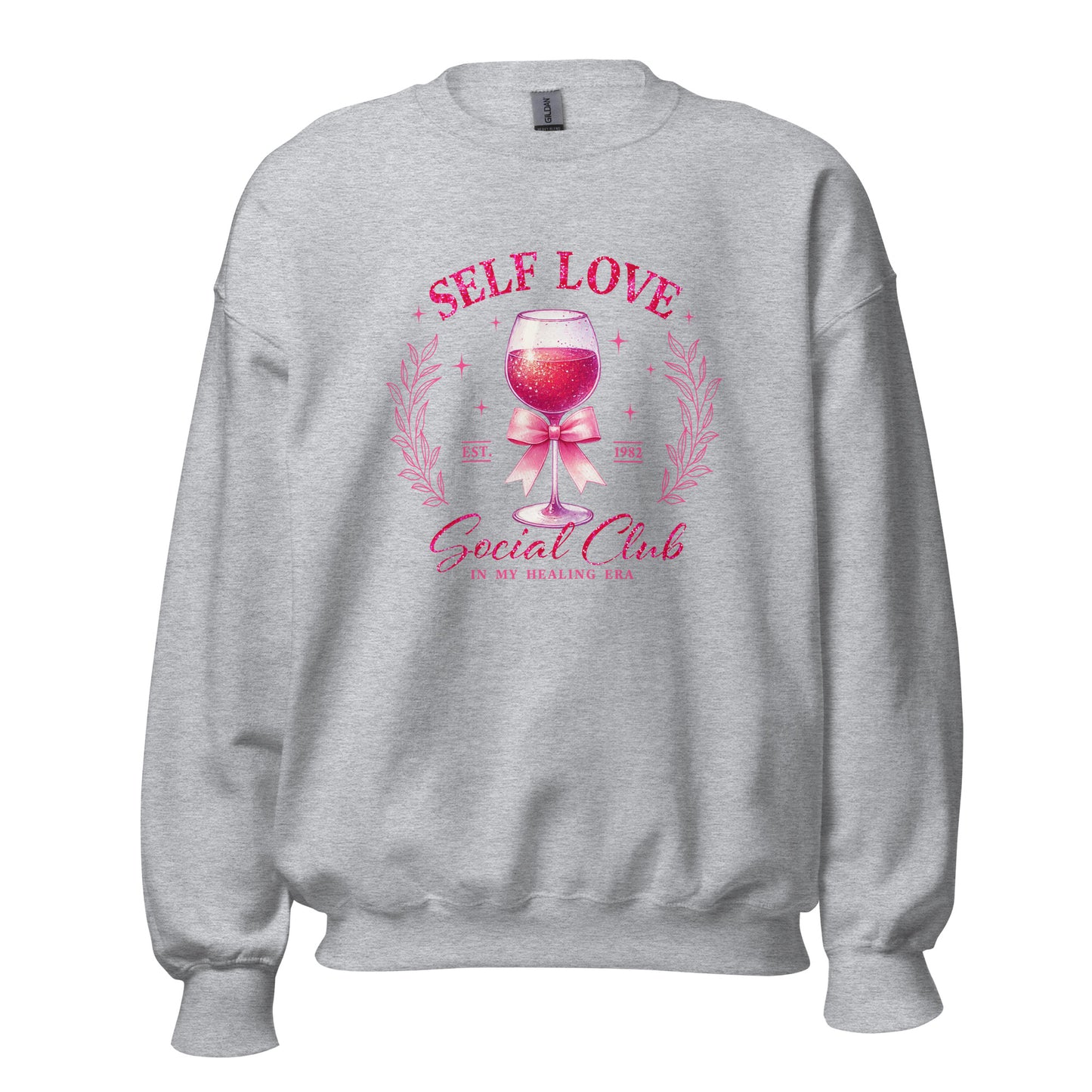 Self Love - Valentine’s Day Sweatshirt – Festive and Cozy - Occasion Nation Studio