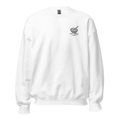 white - Thanksgiving Sweatshirt - Hot Taters Only