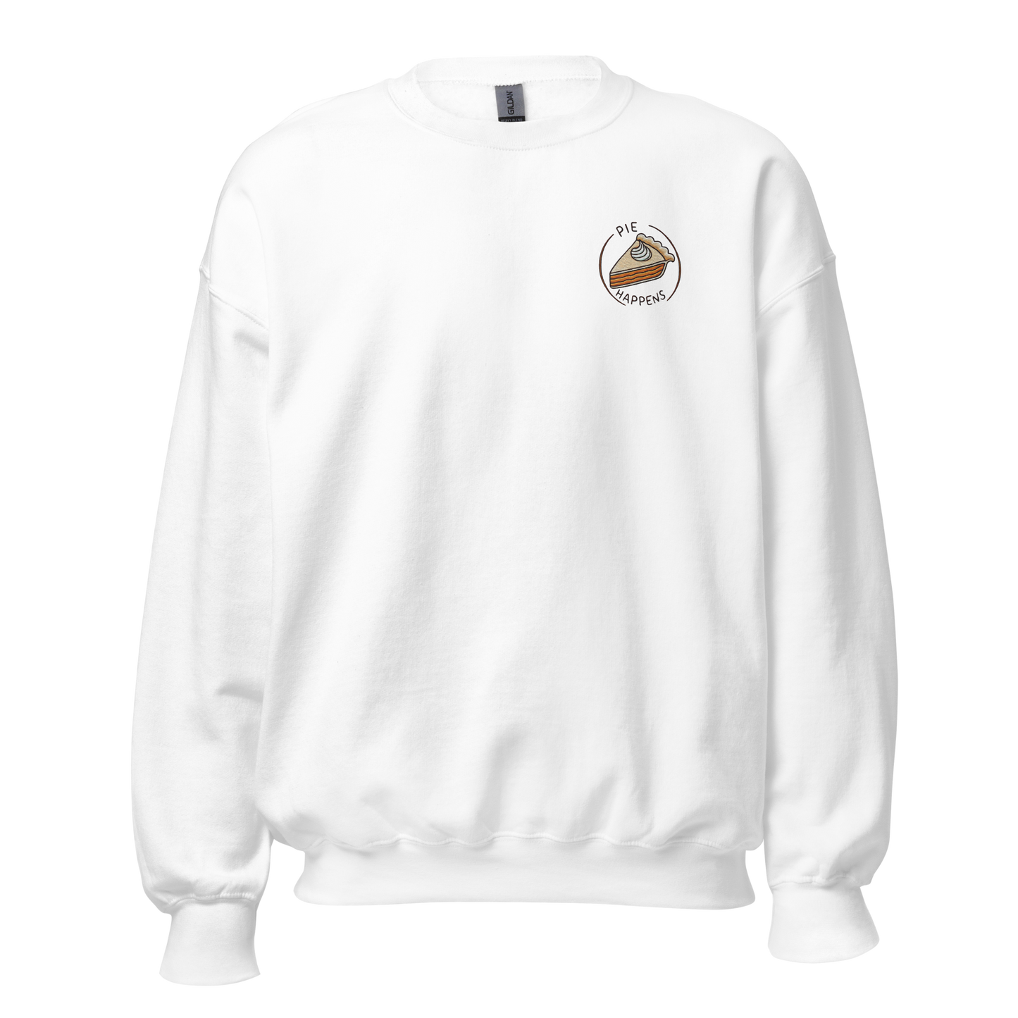 White -Thanksgiving Sweatshirt - Pie Happens