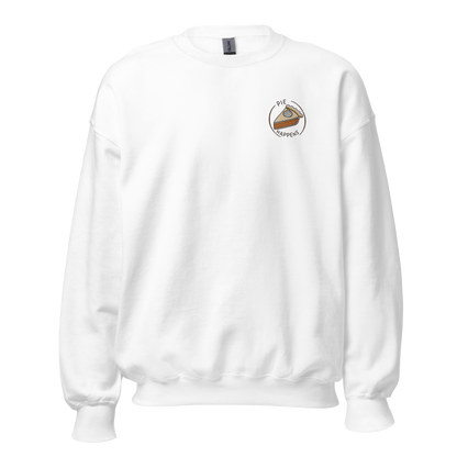 White -Thanksgiving Sweatshirt - Pie Happens