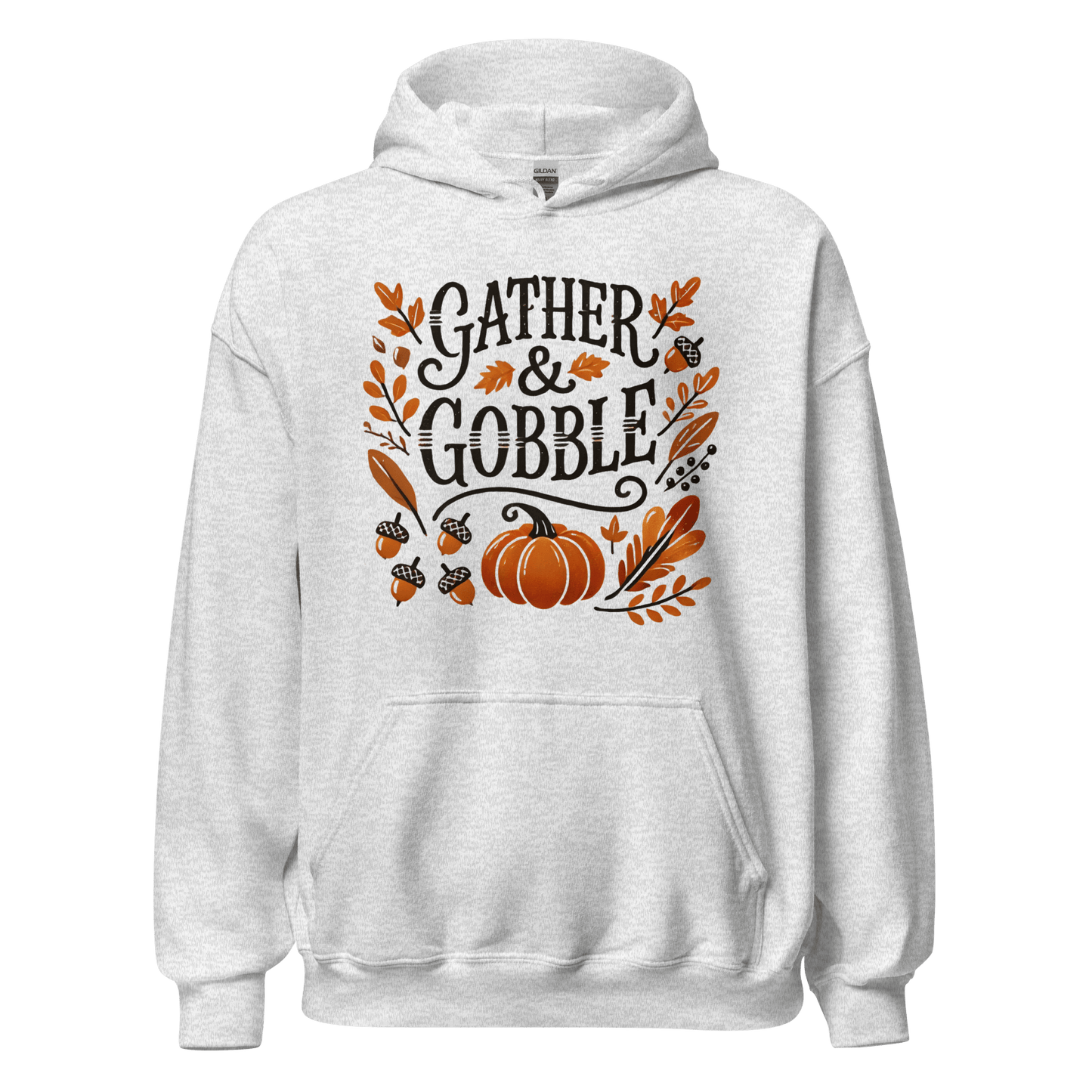 Ash - Thanksgiving Hoodie - Gather & Gobble