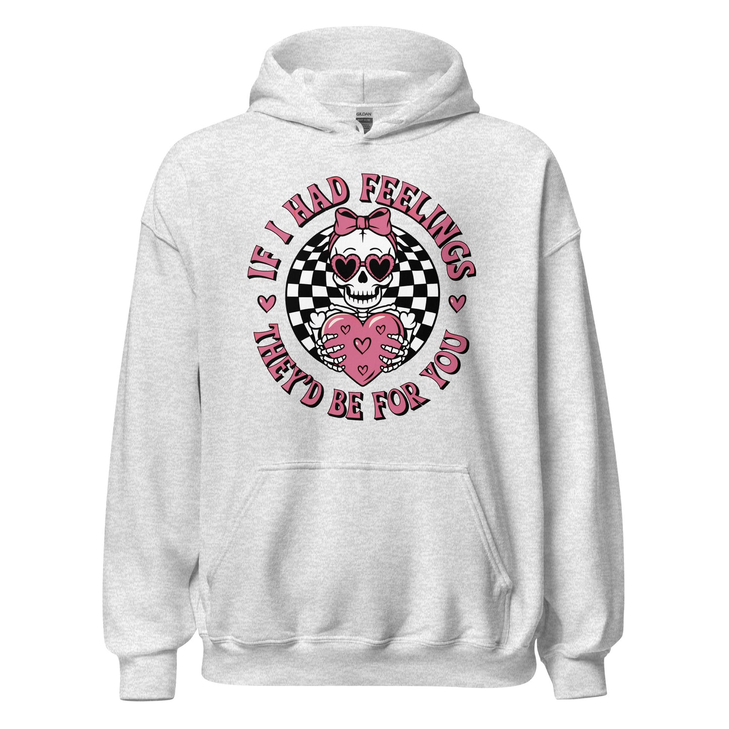 If I Had Feelings - Valentine’s Day Hoodie – Celebrate Love in Style - Occasion Nation Studio