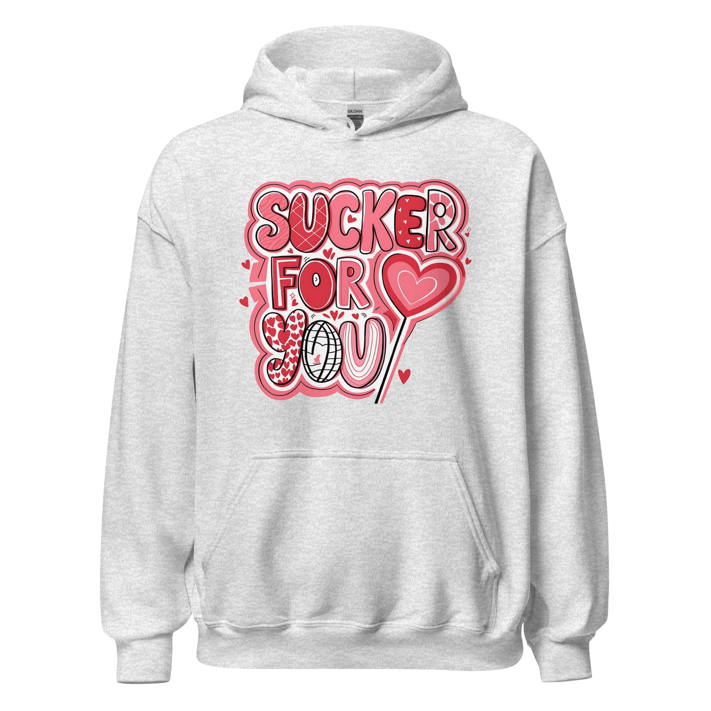 Sucker for You - Valentine’s Day Hoodie - The Perfect Blend of Comfort and Style - Occasion Nation Studio