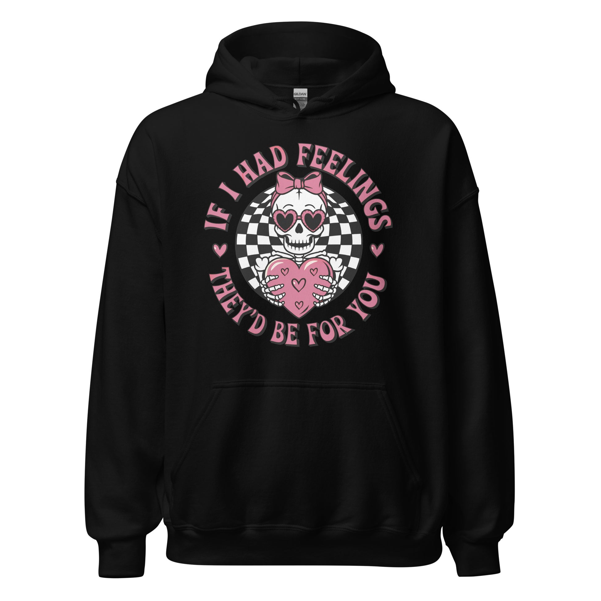 If I Had Feelings - Valentine’s Day Hoodie – Celebrate Love in Style - Occasion Nation Studio