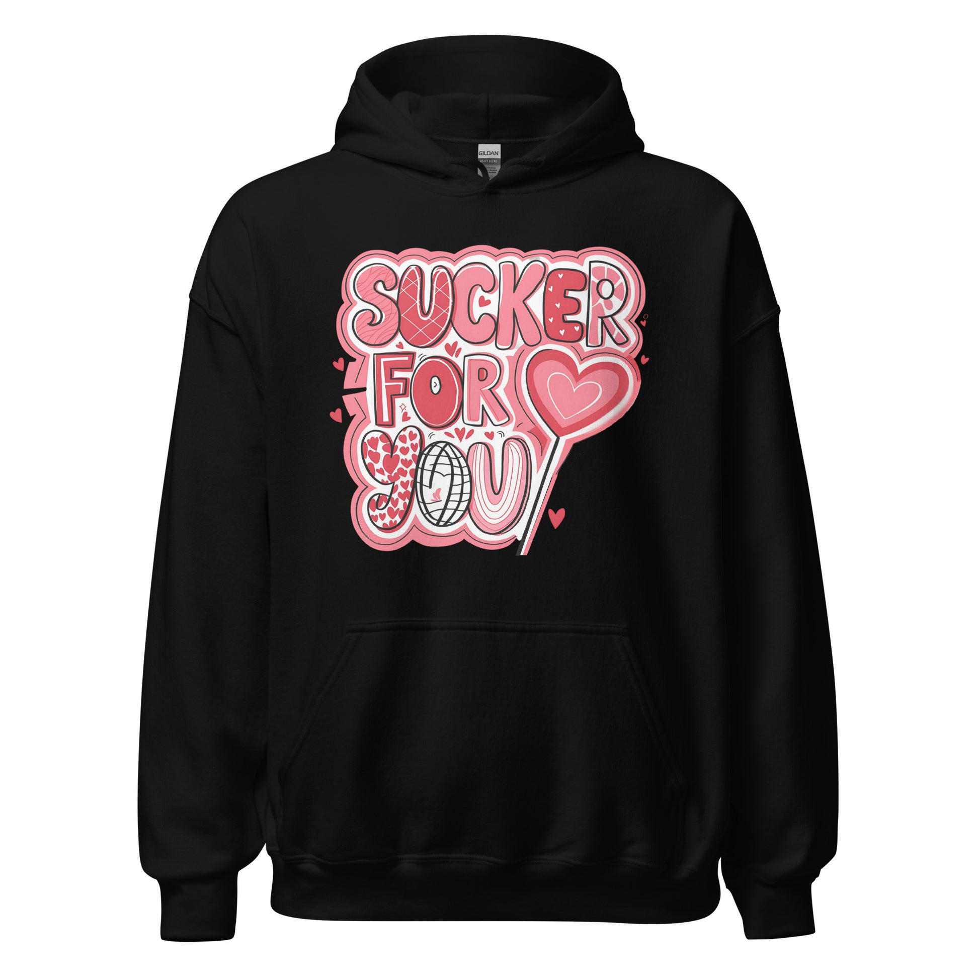 Sucker for You - Valentine’s Day Hoodie - The Perfect Blend of Comfort and Style - Occasion Nation Studio