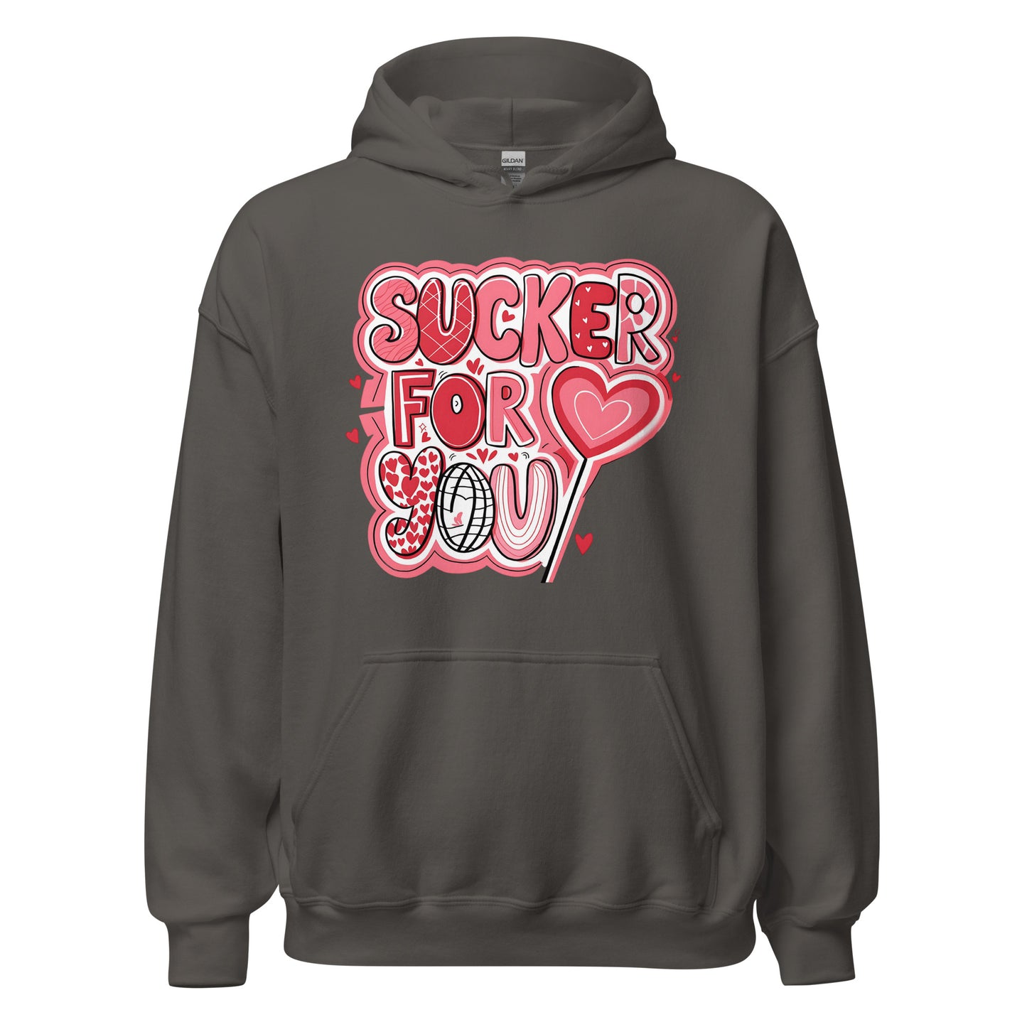 Sucker for You - Valentine’s Day Hoodie - The Perfect Blend of Comfort and Style - Occasion Nation Studio