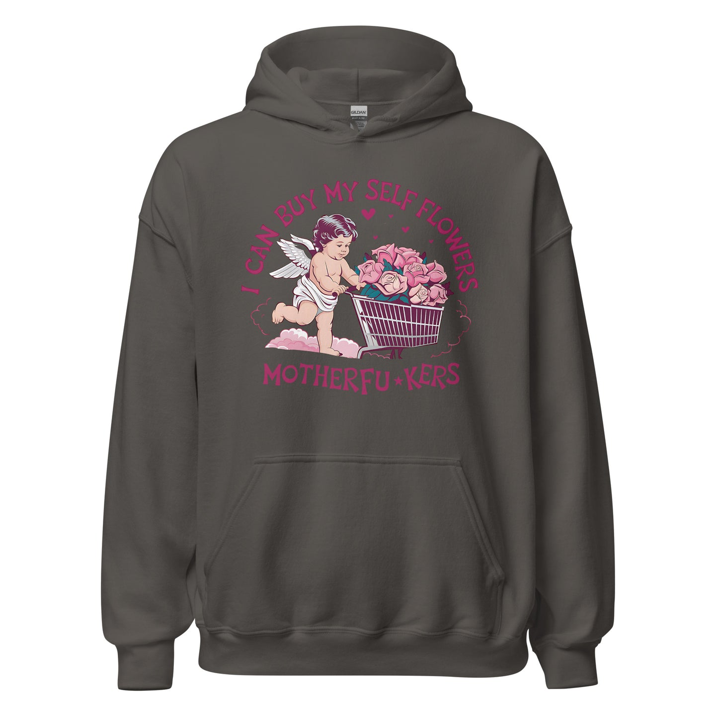 I Can Buy Myself Flowers - Valentine’s Day Hoodie – The Perfect Blend of Comfort and Style - Occasion Nation Studio