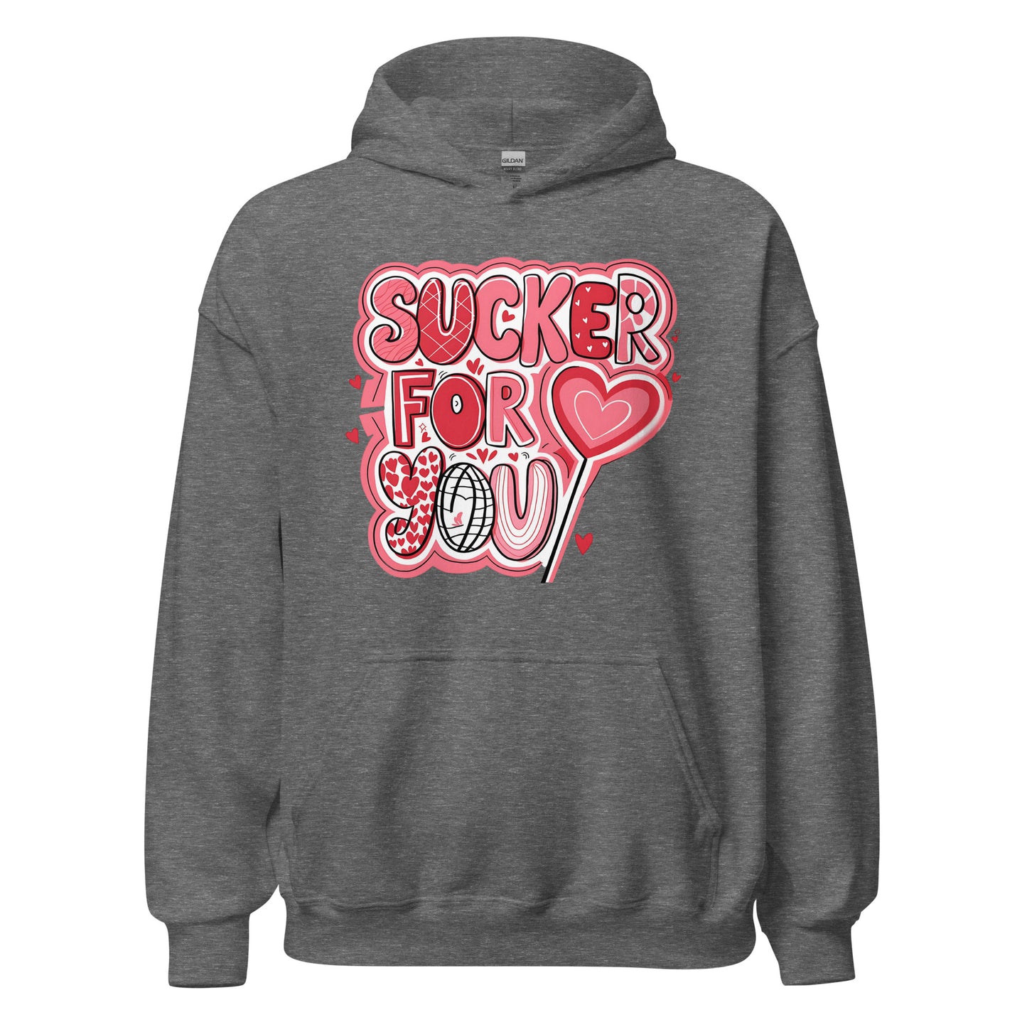 Sucker for You - Valentine’s Day Hoodie - The Perfect Blend of Comfort and Style - Occasion Nation Studio