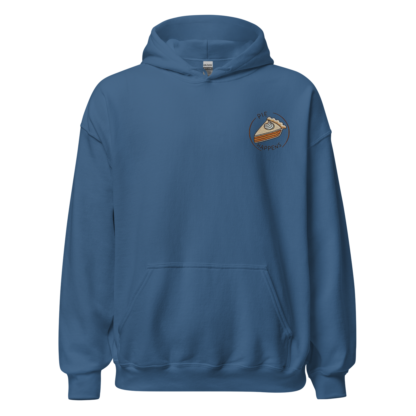 Indigo Blue - Thanksgiving Hoodie - Pie Happens