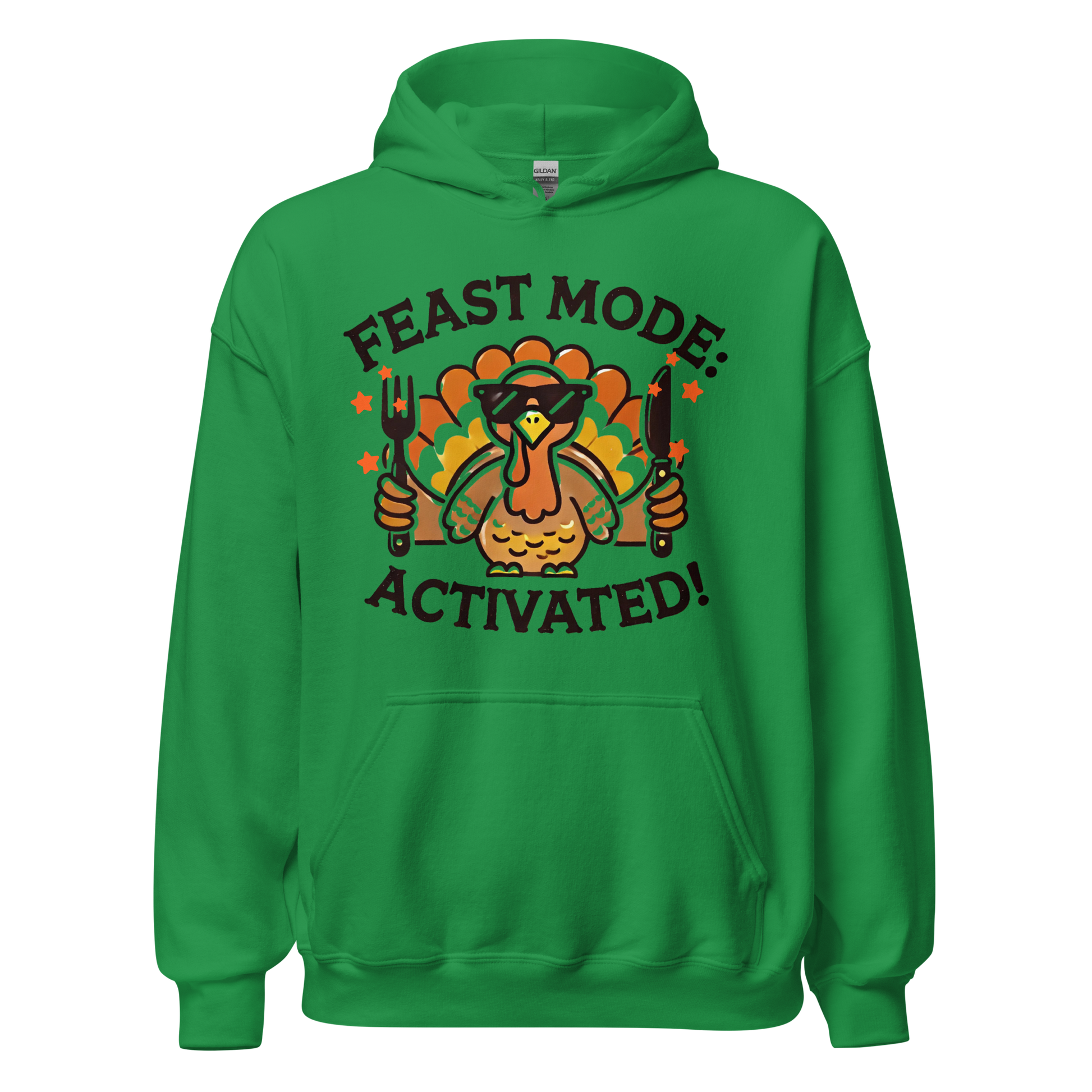 Irish Green - Thanksgiving Hoodie - Feast Mode: Activated!