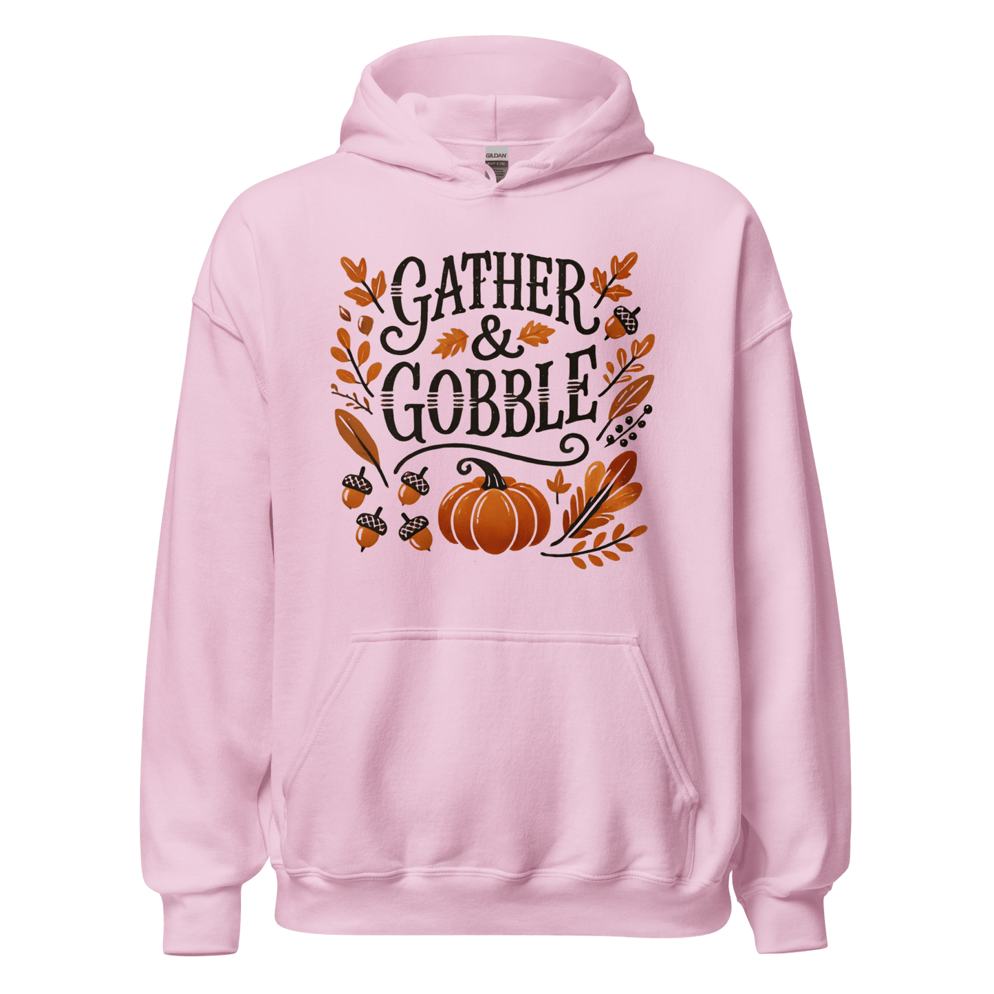 Light Pink - Thanksgiving Hoodie - Gather & Gobble