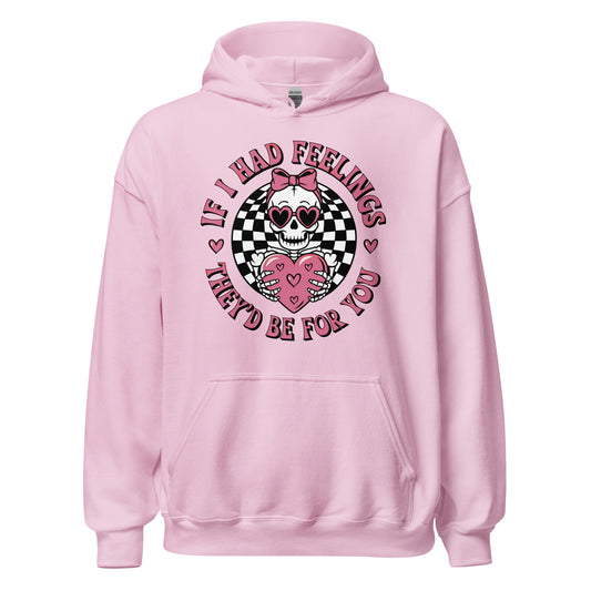 If I Had Feelings - Valentine’s Day Hoodie – Celebrate Love in Style - Occasion Nation Studio