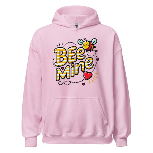 Bee Mine - Valentine’s Day Hoodie – The Perfect Blend of Comfort and Style - Occasion Nation Studio