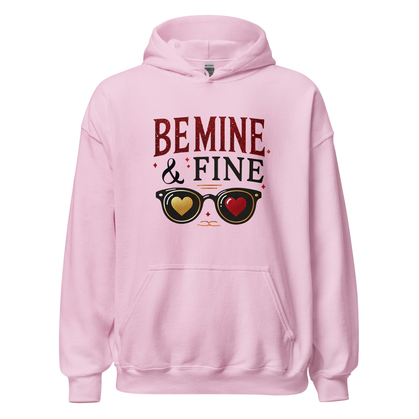 Be Mine & Fine - Valentine’s Day Hoodie – Celebrate Love in Style - Occasion Nation Studio