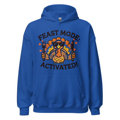 Royal Blue - Thanksgiving Hoodie - Feast Mode: Activated!