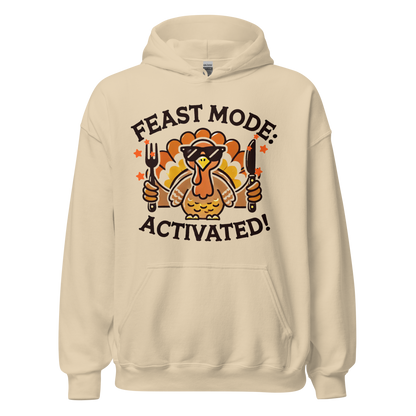 Sand - Thanksgiving Hoodie - Feast Mode: Activated!