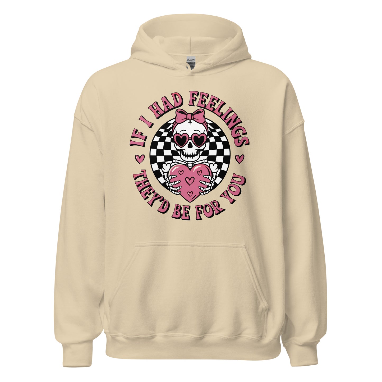 If I Had Feelings - Valentine’s Day Hoodie – Celebrate Love in Style - Occasion Nation Studio