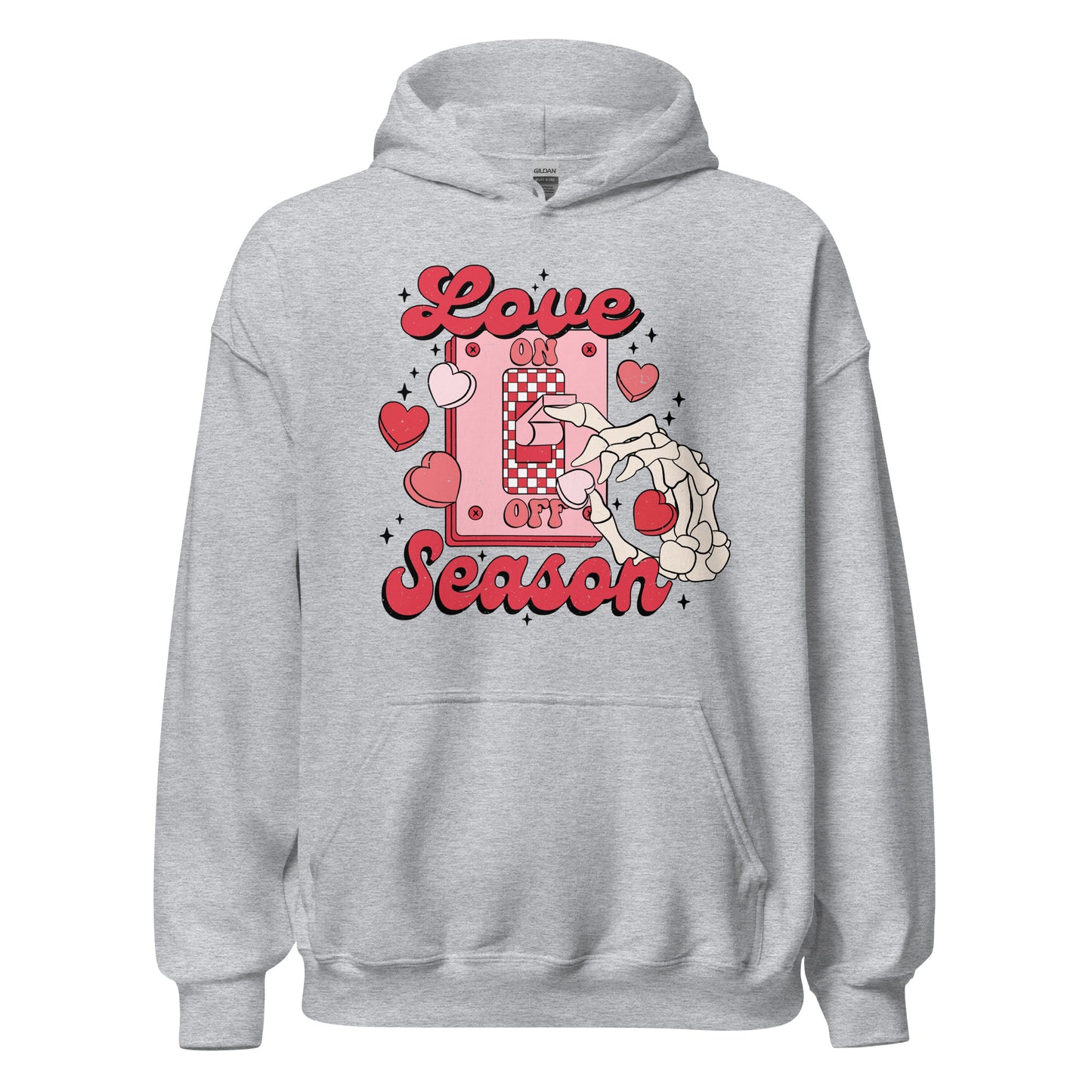 Love Season - Valentine’s Day Hoodie – Celebrate Love in Style - Occasion Nation Studio