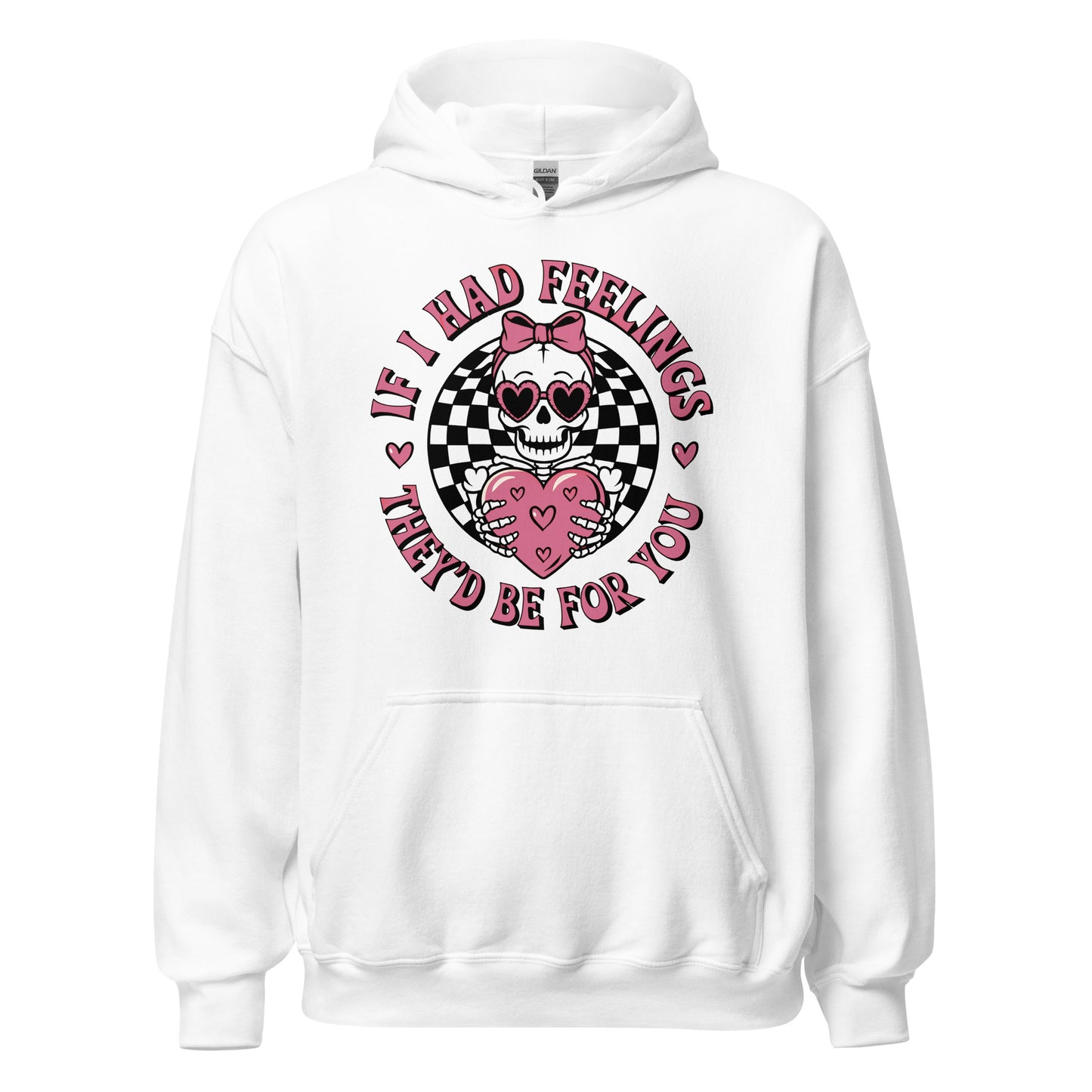 If I Had Feelings - Valentine’s Day Hoodie – Celebrate Love in Style - Occasion Nation Studio