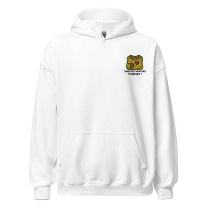 Unisex Fall Embroidered Hoodie – "Sweater Weather Forever" - Occasion Nation Studio